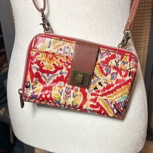 sakroots Multicolor Crossbody organizer